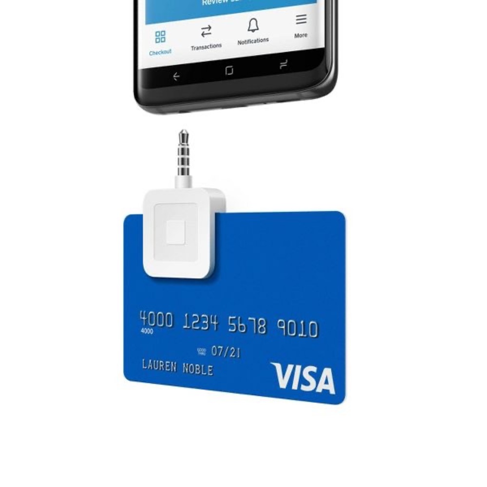 New Square Reader for magstripe (with headset jack)